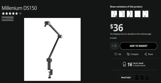 Boom Arm