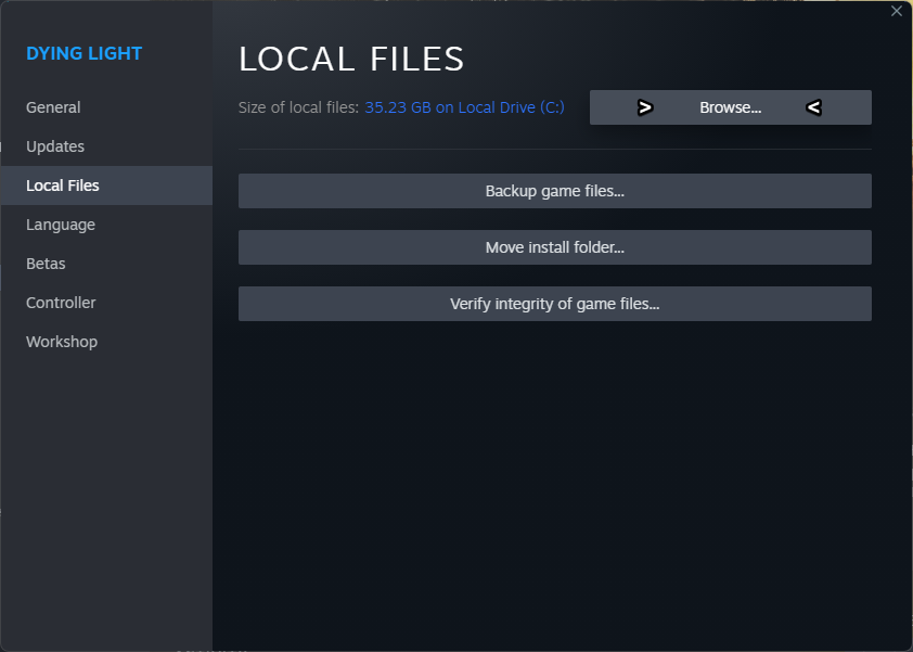 Local Files