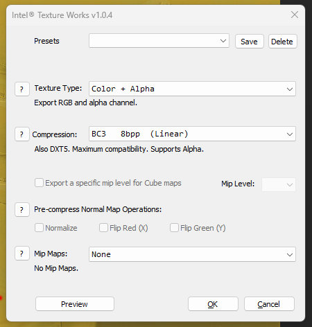 Intel TextureWorks Custom